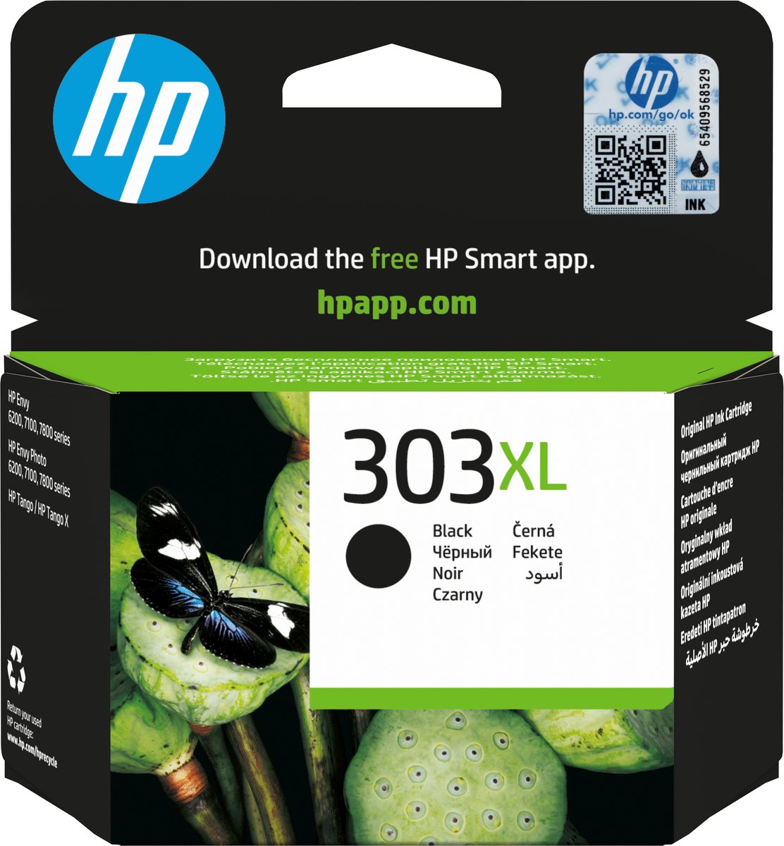HP 303XL originele high-capacity zwarte inktcartridge