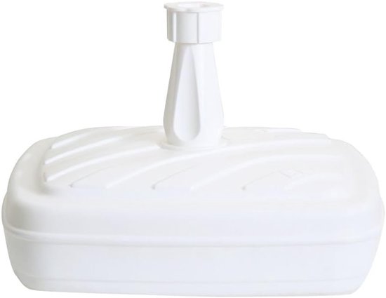 Relaxdays Parasolvoet – Vulbaar Met Water Of Zand – 25-32 Mm Stokdikte – 44x42x21 Cm – Groen – Met Handgreep