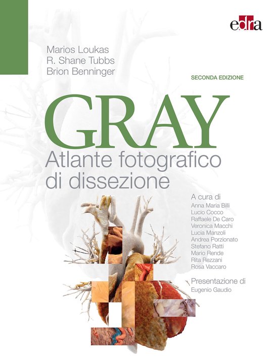 GRAY Atlante fotografico di dissezione - cover
