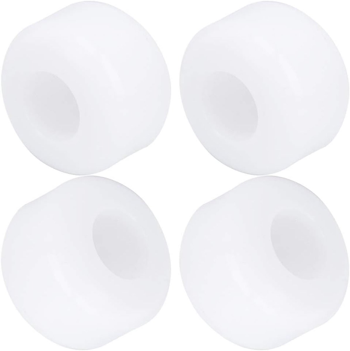 Skateboardwiel 4 stuks hoge elasticiteit PU-visplank skateboardwielen vervanging