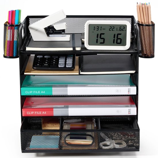 Uitschuifbare organizer voor onder het bureau - Ge