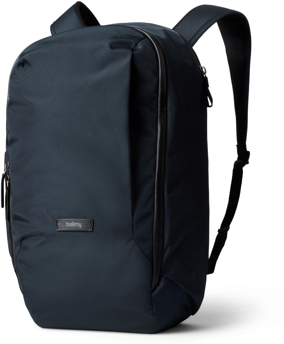 Bellroy Transit Workpack 20L - Geschikt voor 16 Laptop – Waterafstotende Stof – Doorgang voor Bagage - Blauw