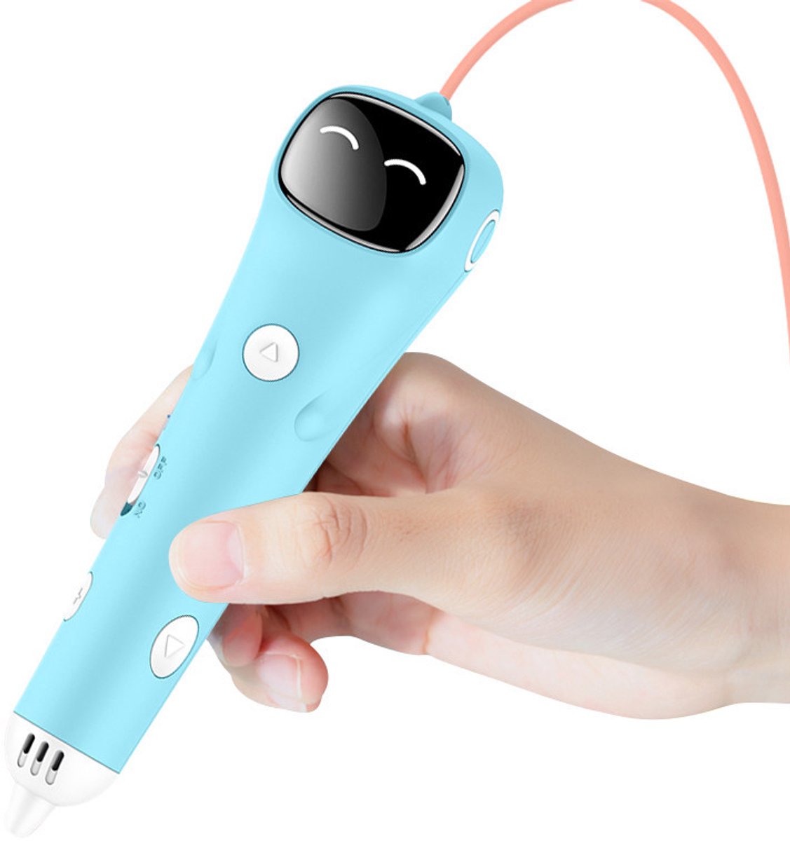3D-printpen DIY-schilderpen Educatief gereedschap voor kinderen - Blauw