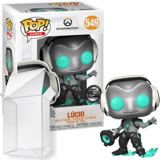 Funko Pop! Games: Overwatch - Lucio #549 Blizzard Exclusive [Box conditie 7/10]