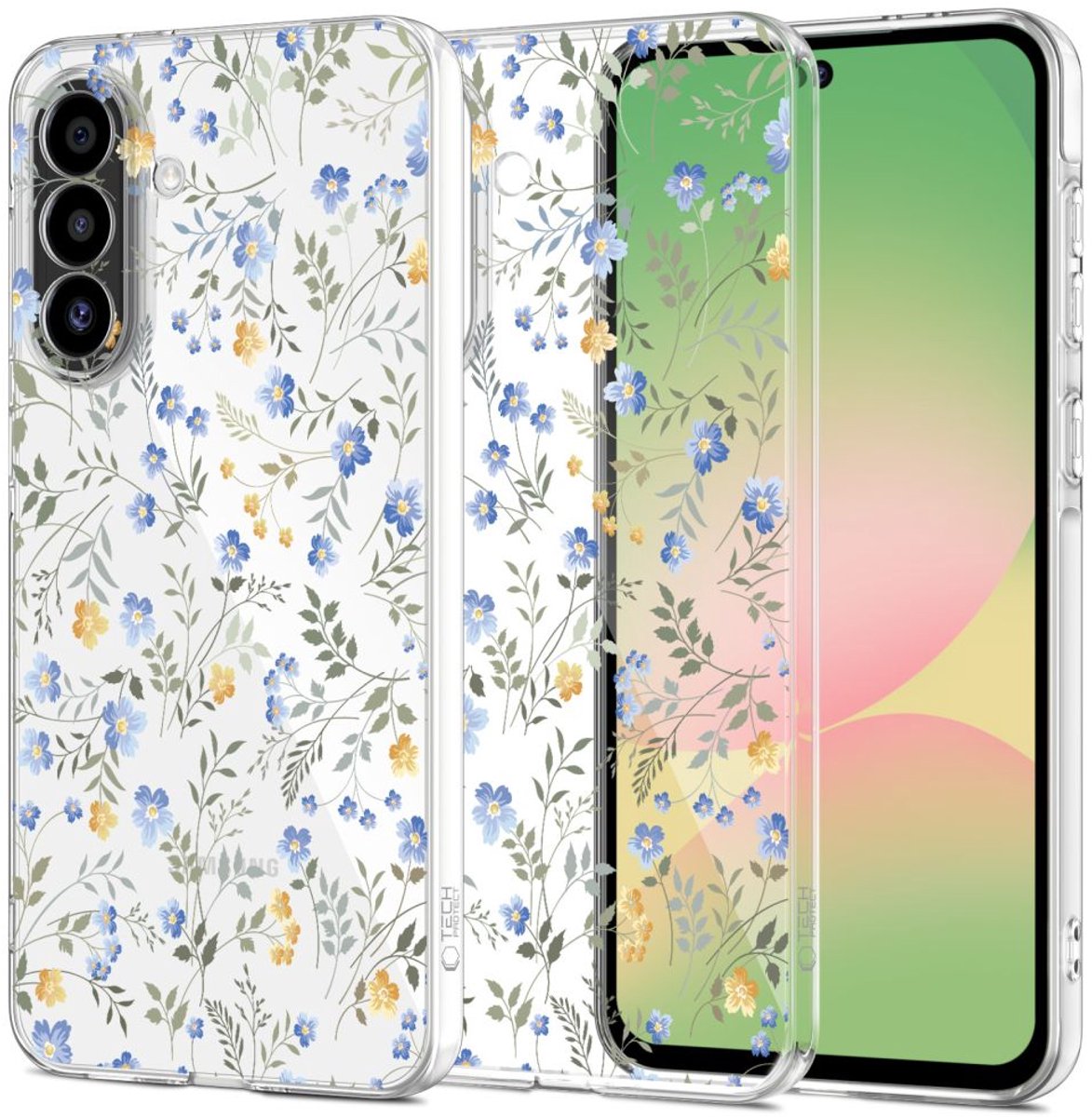 Tech-Protect Flexair Galaxy A56 5G Lentebloemen