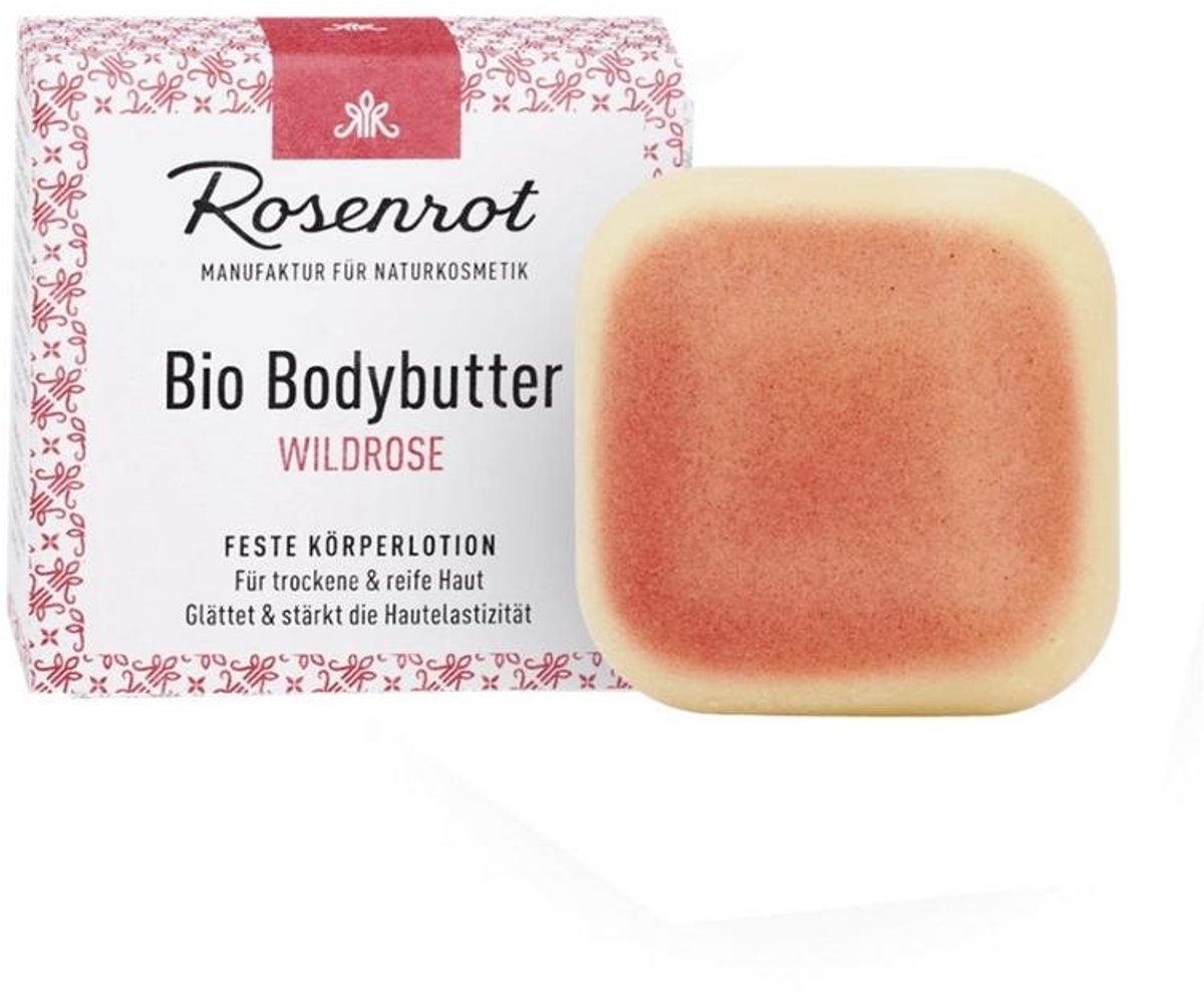 Goedkoopste Rosenrot Organic body butter wildrose 70 Gram