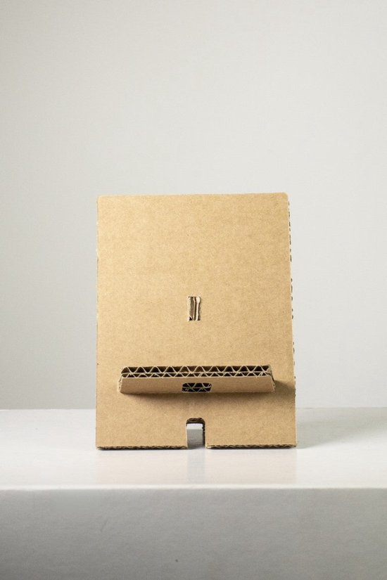 Support de téléphone en carton - 11 x 8,5 x 15 cm - Tente en carton