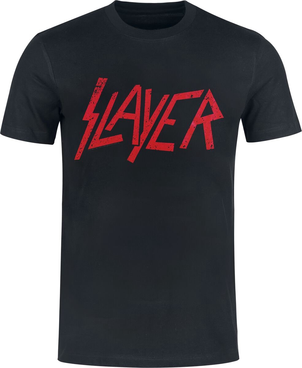Slayer Logo - Heavyweight Heren T-shirt - zwart - XXL