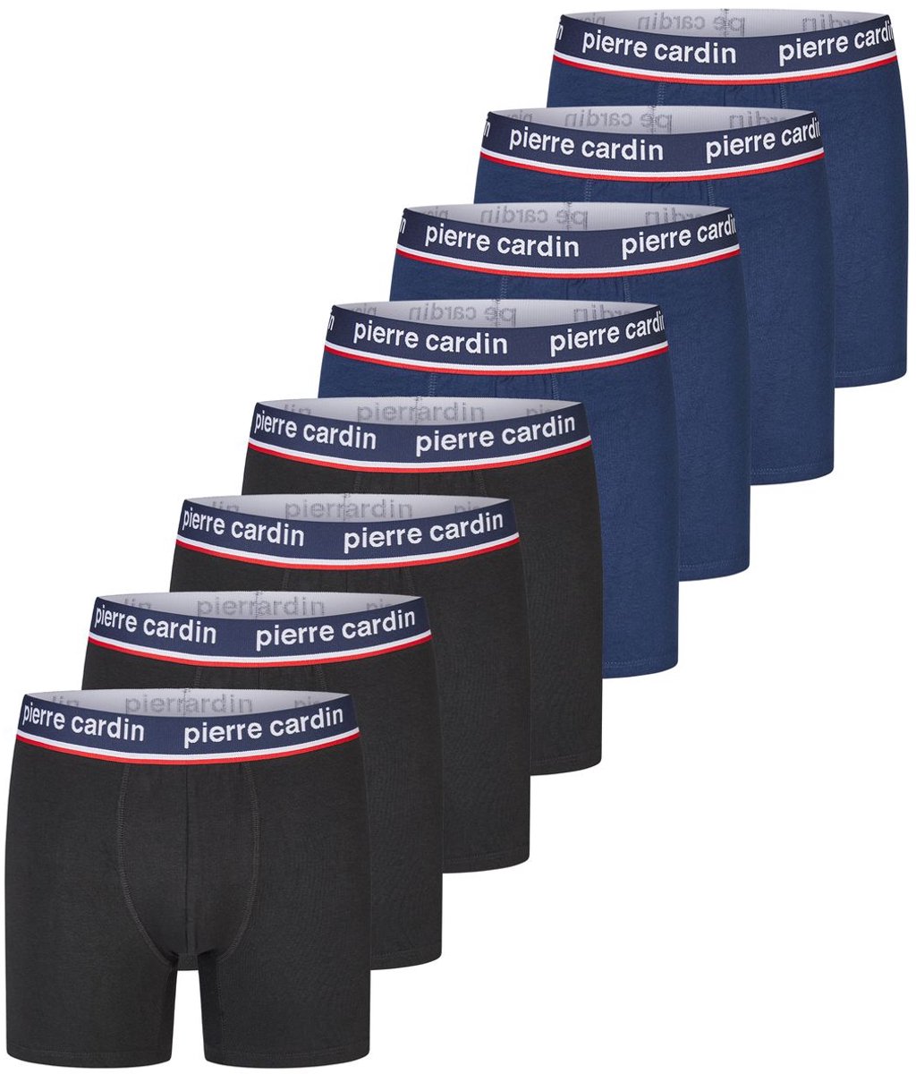 Pierre Cardin Heren Boxershorts 8er Pack Basic Trunks Veelkleurig 3XL