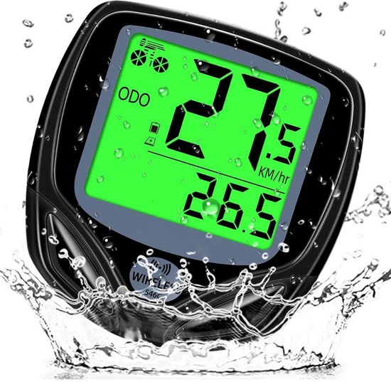 DailySupplies® Kilometerteller Fiets - Snelheidsmeter - Fietscomputer Draadloos