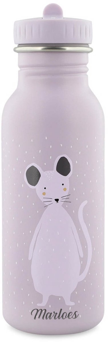 Studio Balune Gepersonaliseerde Drinkfles 500ml - Mrs. Mouse