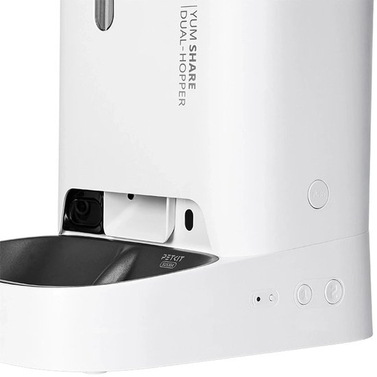 Petkit YumShare Dual-Hopper Feeder - Met camera - 2 compartimenten