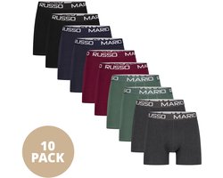 Mario Russo Boxershorts - Boxershort heren - Onderbroeken heren - 10-pack - XL - All Season