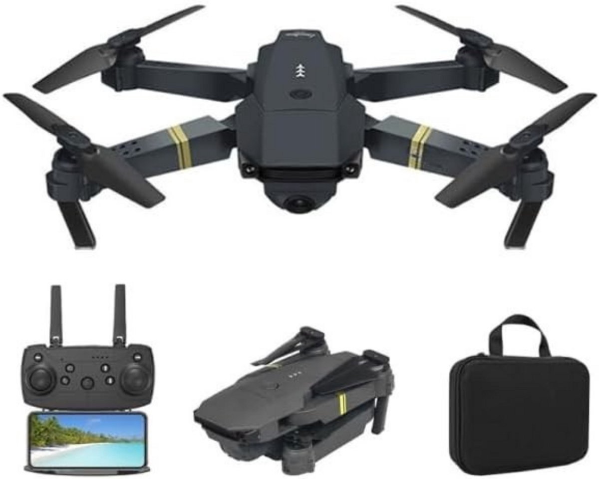 Thuys – Drones Met Camera Voor Volwassenen – Drones – Met Camera – 17cm x 22cm x 6cm – Zwart