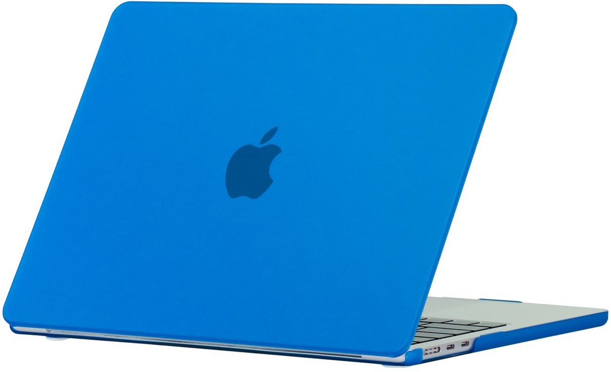 Mobigear Laptophoes geschikt voor Apple MacBook Pro 13 Inch (2016-2023) Hoes Hardshell Laptopcover MacBook Case | Mobigear Matte - Donkerblauw - Model A1706 / A1708 / A1989 / A2159 / A2289 / A2251 / A2338
