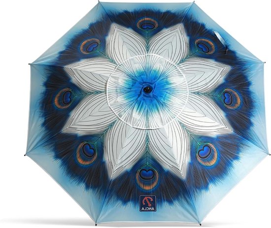 Grote Donkerblauwe Strandparasols Uv 240cm kopen? | Laagste