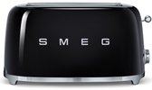 Bol.com SMEG TSF02BLEU - Broodrooster - Zwart - 2x4 - 1500W - 6 niveaus aanbieding