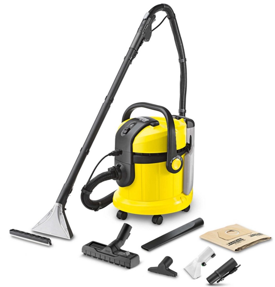 Wasmachine 400 W met sproeier - Handtextielreiniger met tank