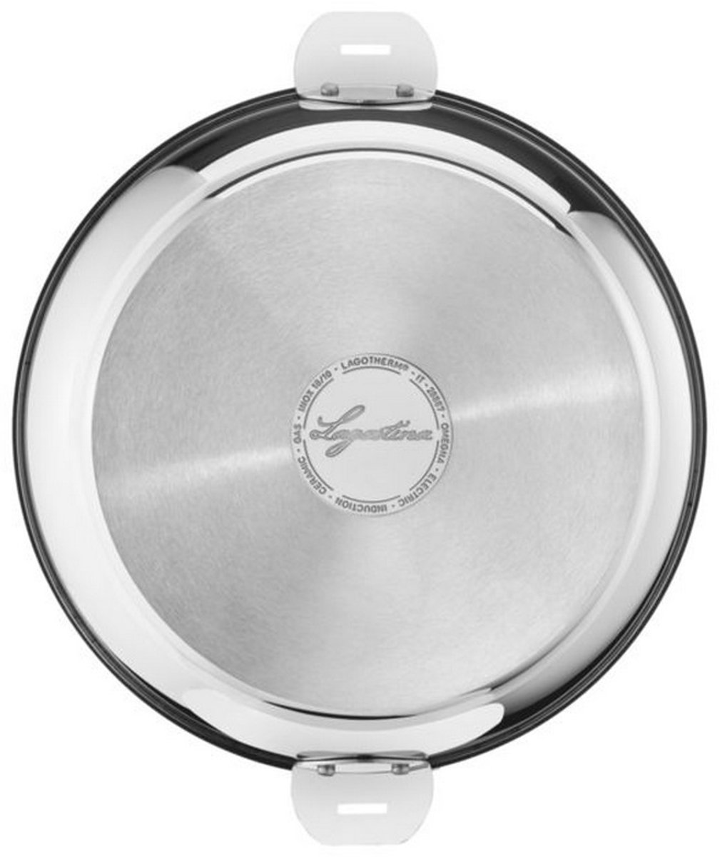 Roestvrijstalen koekenpan van 24 cm - lagostina - 12138040524