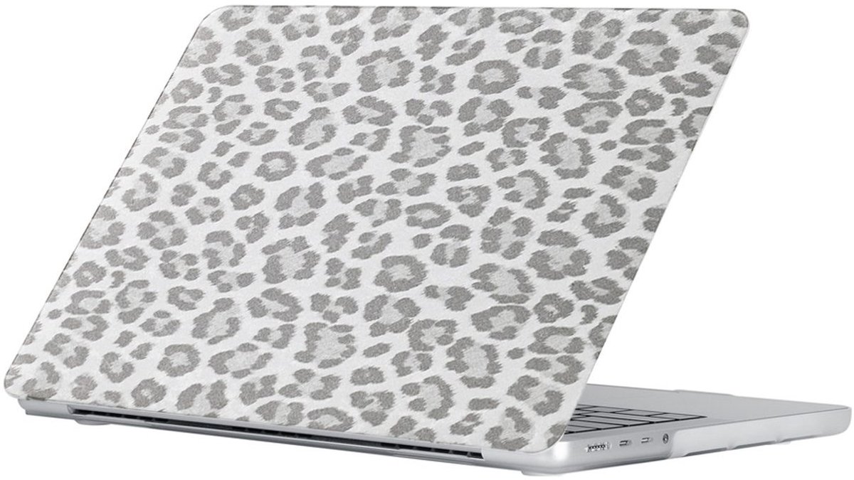 Mobigear Laptophoes geschikt voor Apple MacBook Pro 16 Inch (2021-2026) Hoes Laptopcover MacBook Case | Mobigear Hardshell - Wit - Model A2485 / A2780 / A2991 / A3186 / A3428 / A3429