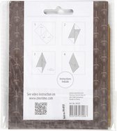 Origamipapier, afm 10x10 cm, 128 gr, goud, 20 vel/ 1 doos