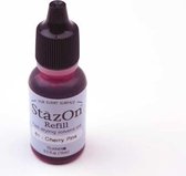 Inktkussen Stazon Navulling Cherry Roze (1 flesje)