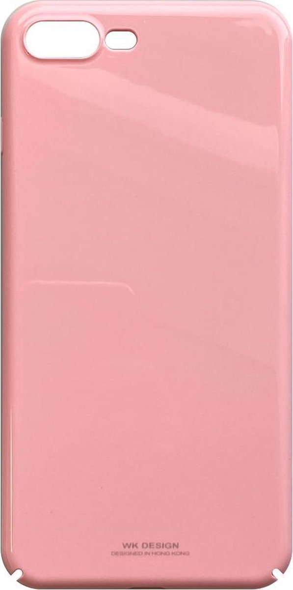 WK Design - Hardcase hoesje geschikt voor iPhone 7 Plus / 8 Plus - Roze