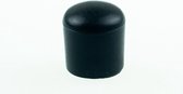 Verlofix Meubeldop Ronde Poot Diam.12mm Kunststof Zwart 4stuks