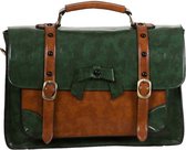 Banned Handtas HEART RACER Groen/Bruin