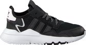 Adidas Jongens Lage sneakers Nite Jogger C - Zwart - Maat 34