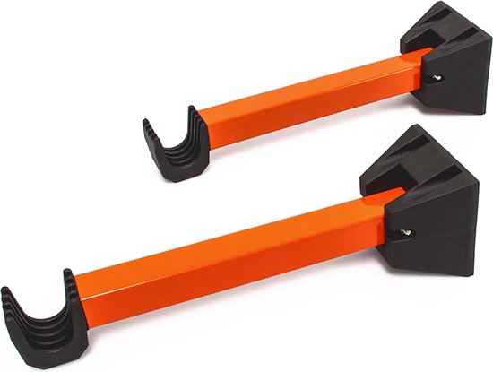 fiets ophangsysteem - muur - set van 2 - tot 25 kg - ophangbeugel - muurbeugel van Fiets. — afbeelding 3