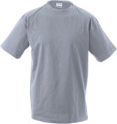 James and Nicholson - Heren Workwear T-Shirt (Grijs)