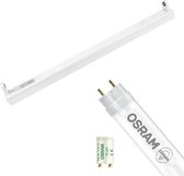 LED TL Armatuur met T8 Buis - OSRAM SubstiTUBE Value EM 840 - Aigi Dybolo - 60cm Enkel - 7.6W - Natuurlijk Wit 4000K - BES LED