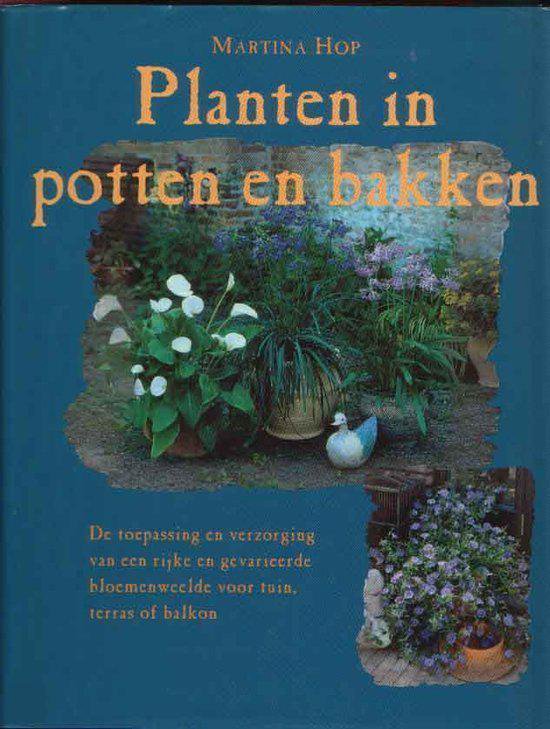 Cover van het boek 'Planten in potten in bakken'