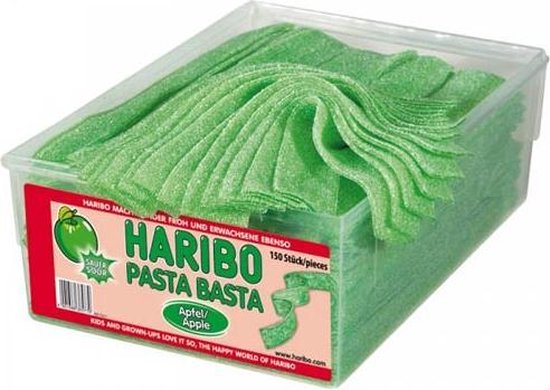 Haribo - Pasta Basta Zure Appel - 150 stuk