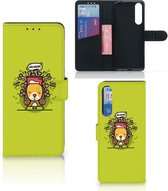 Smartphone Hoesje Sony Xperia 1 II Flipcover Doggy Biscuit