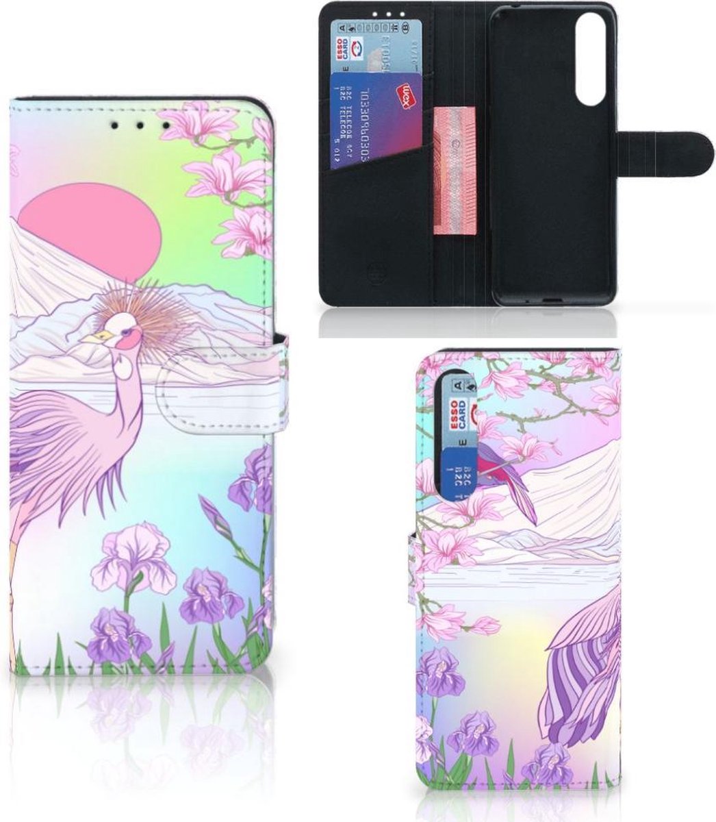 Sony Xperia 1 II Telefoonhoesje met Pasjes Bird
