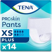 TENA ProSkin Pants Plus XS - Incontinentiebroekjes - 14 stuks - omtrek taille 50 cm tot 70 cm