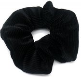 Scrunchie rib | Diverse kleuren  — Zwart