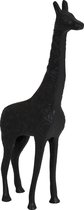 Zwart Ornament Giraffe - Zwart - 21x7x46 cm
