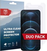 Rosso Apple iPhone 12 Pro Ultra Clear Screen Protector Duo Pack