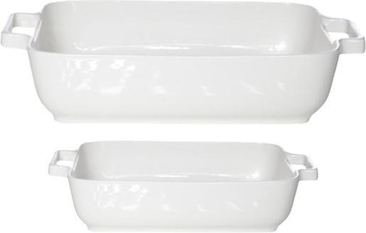 4x porseleinen ontbijtkom - dessertkom in een modern design - snackkom