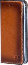 Senza - Coque iPhone 6 / 6s - Book Case Desire Series Cognac