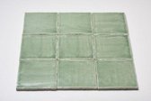 Oud Hollands Handvorm Witjes | Appelgroen | 13x13 cm Tegels