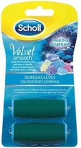 Scholl Velvet Diamond 2Replacement Rollers for Foot (Fine)