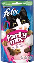 Felix Party Mix - Kattensnacks Picnic Mix - 8 x 60g