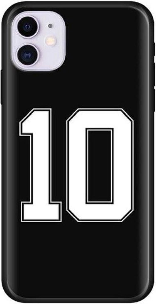 Telefoonhoesje - Back Cover - Geschikt Voor Apple IPhone 11 - Zwart