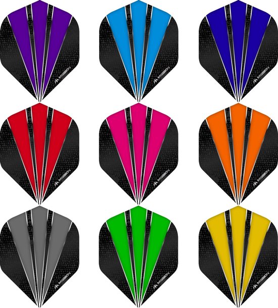 Mission Flare Dart Flights - Grijs van Mission — afbeelding 2
