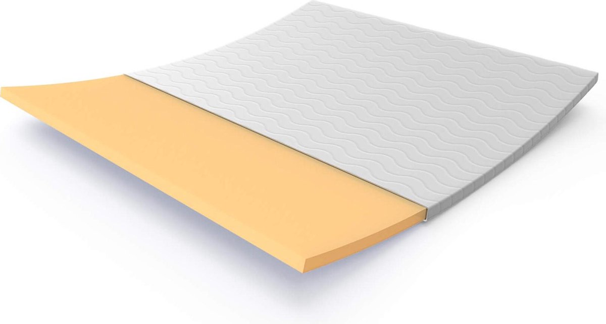 Premium topper - Topdek matras - Topper Traagschuim Nasa Visco - 7 cm - 180x200