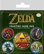 Pin Badge - Legends of Zelda - 5 Speldjes
